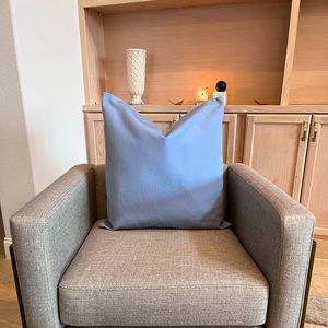 Ballard Designs Canvas Cornflower Sunbrella® Performance Fabric 20x20